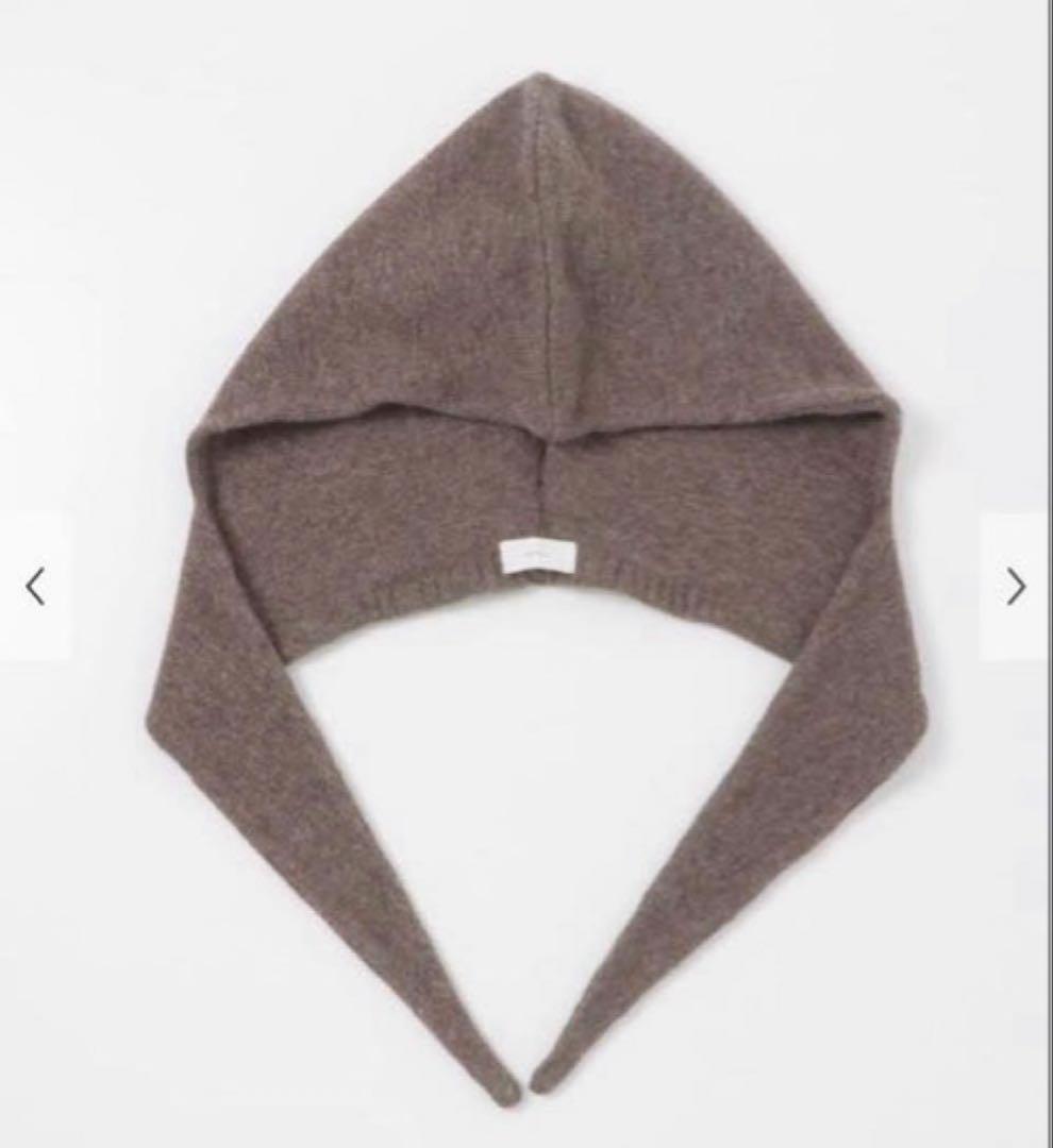 新品タグ付き　かぐれ　ヤクウールフードマフラー　アーバンリサーチドアーズ