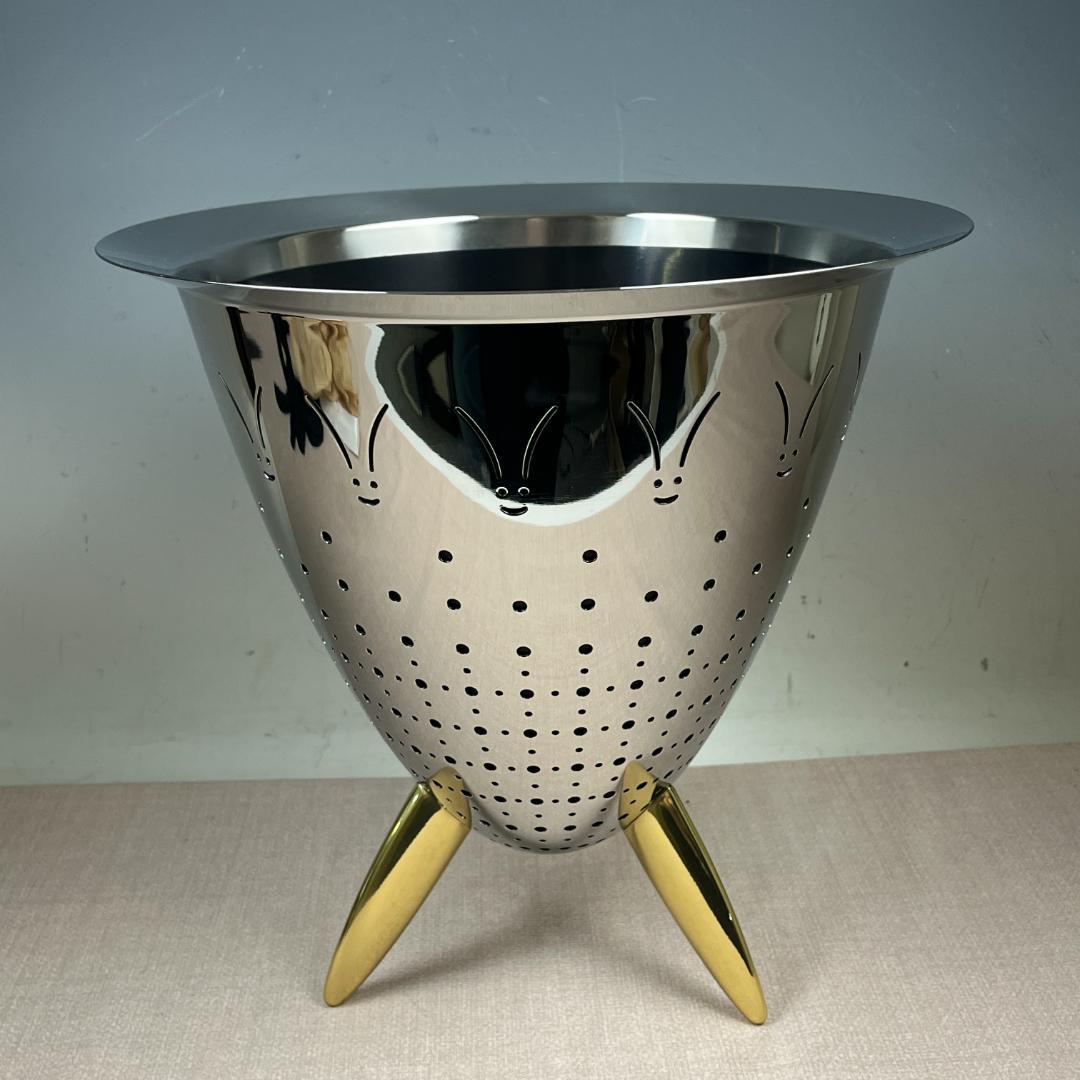 43 ALESSI アレッシィ フィリップ•スタルクデザイン コランダー 水切り