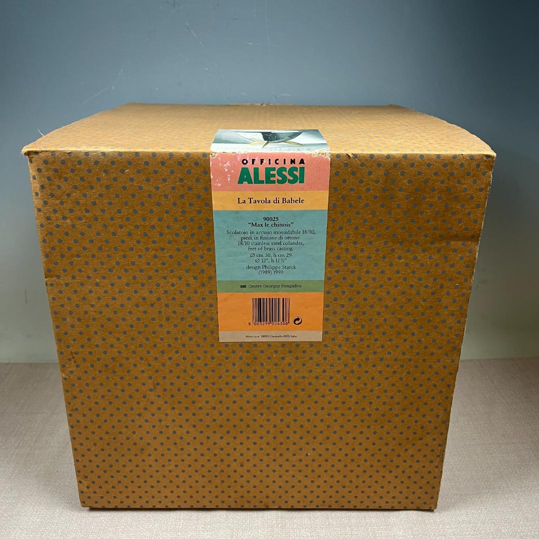 43 ALESSI アレッシィ フィリップ•スタルクデザイン コランダー 水切り