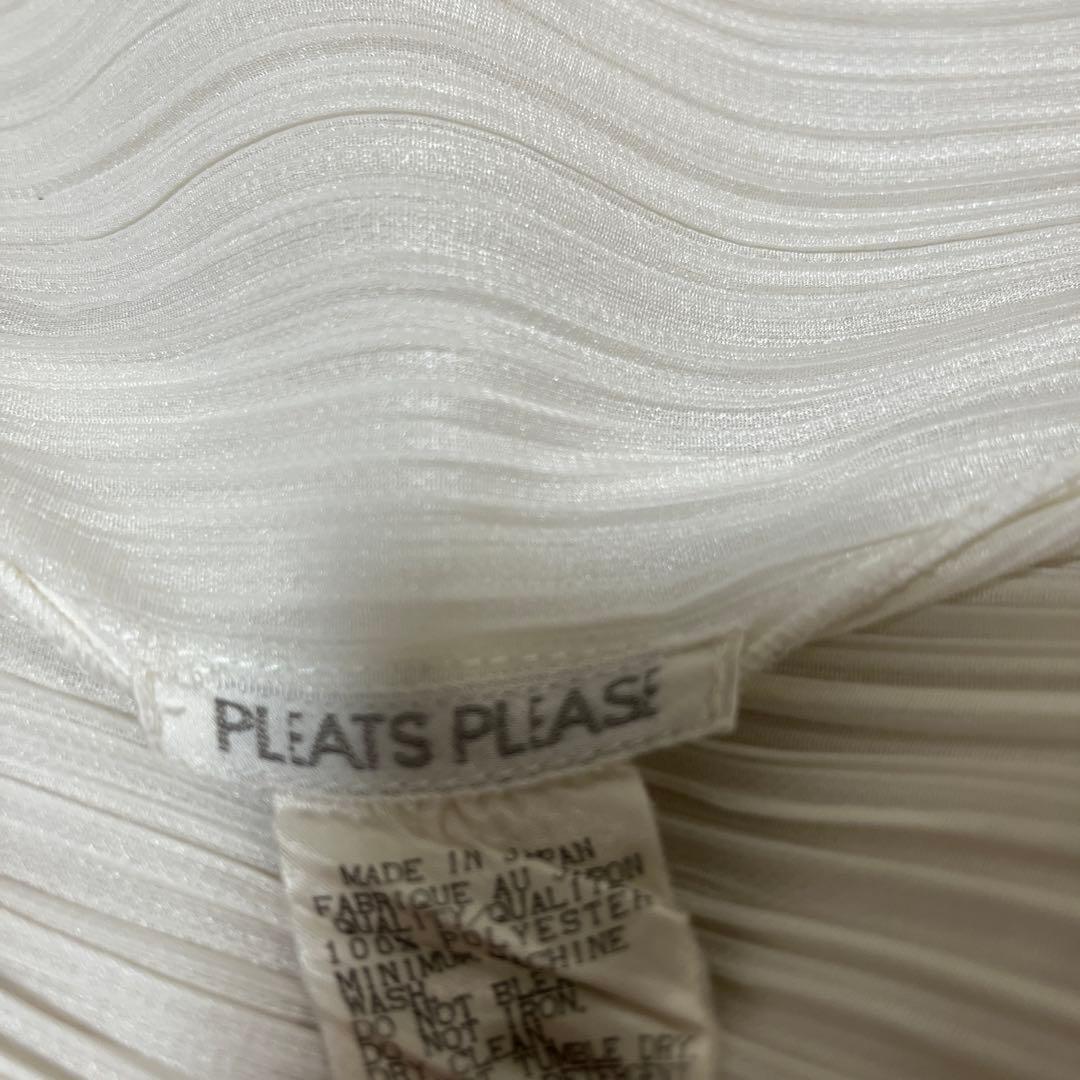 pleats please 白ベスト