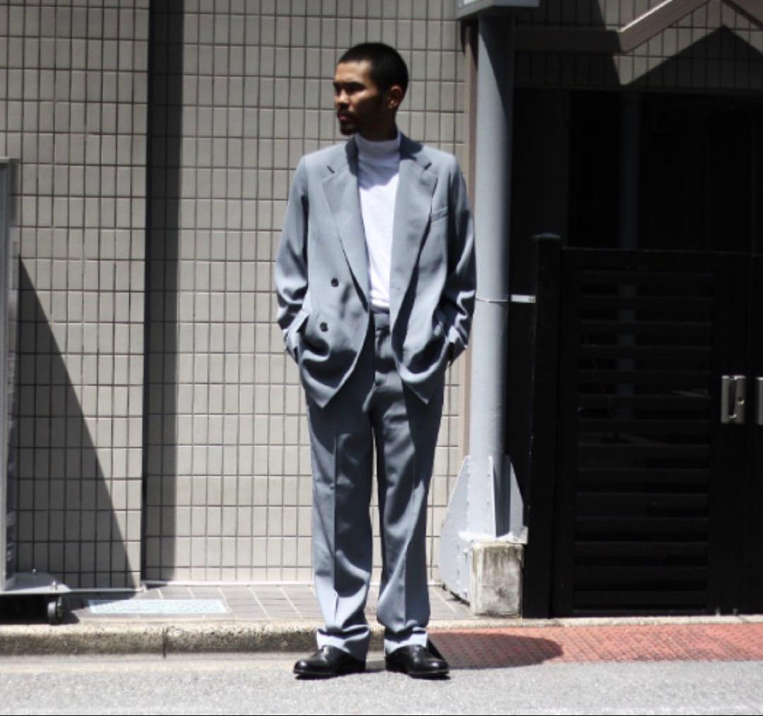 AURALEE オーラリー　WOOL MAX GABAGINE SLACKS 4