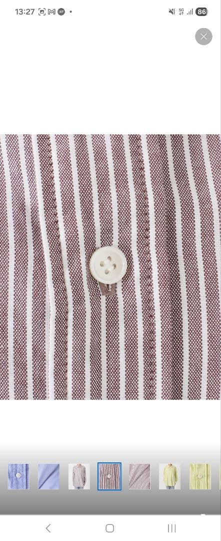 ★美品★今期購入　Spick and Span　オックススタンダードシャツ