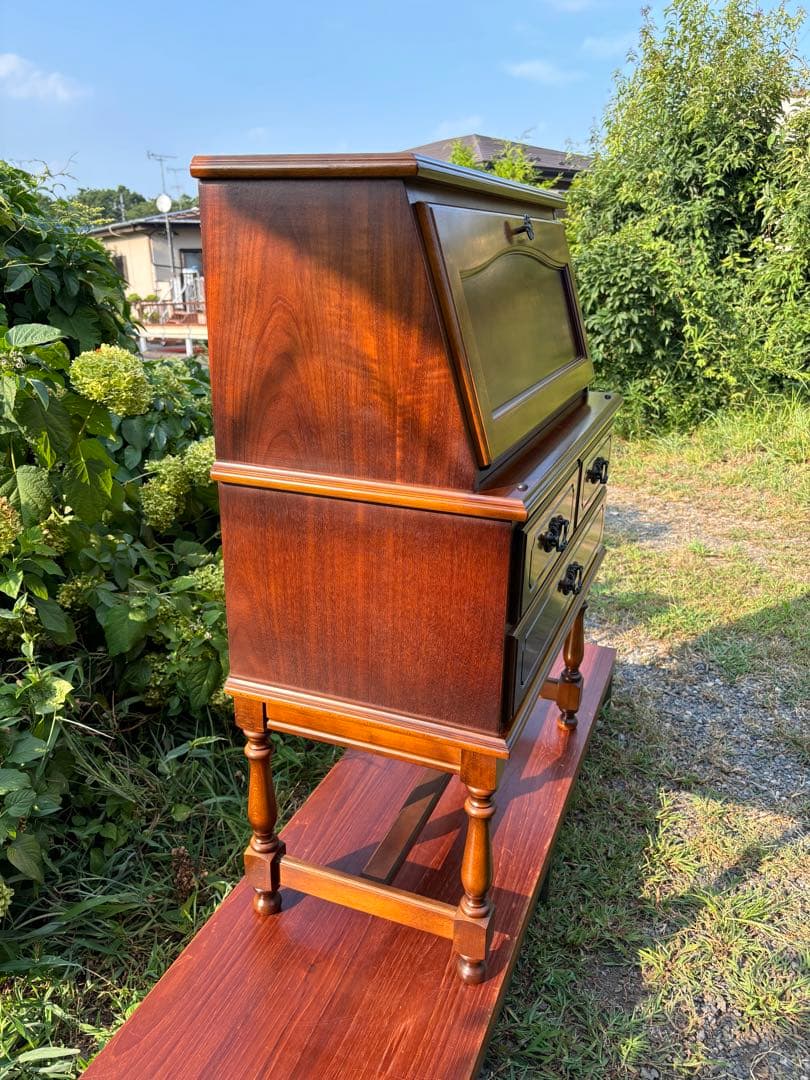 karimoku カリモク コロニアル　ライティングビューロー　ビンテージ