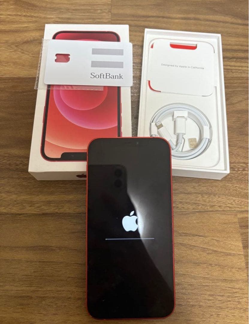 iPhone12 レッド SIMフリー64GB