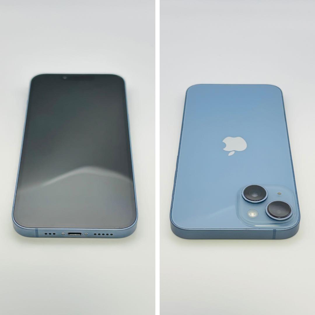 美品✨iPhone 14 128GB ブルー SIMフリー 動作確認済