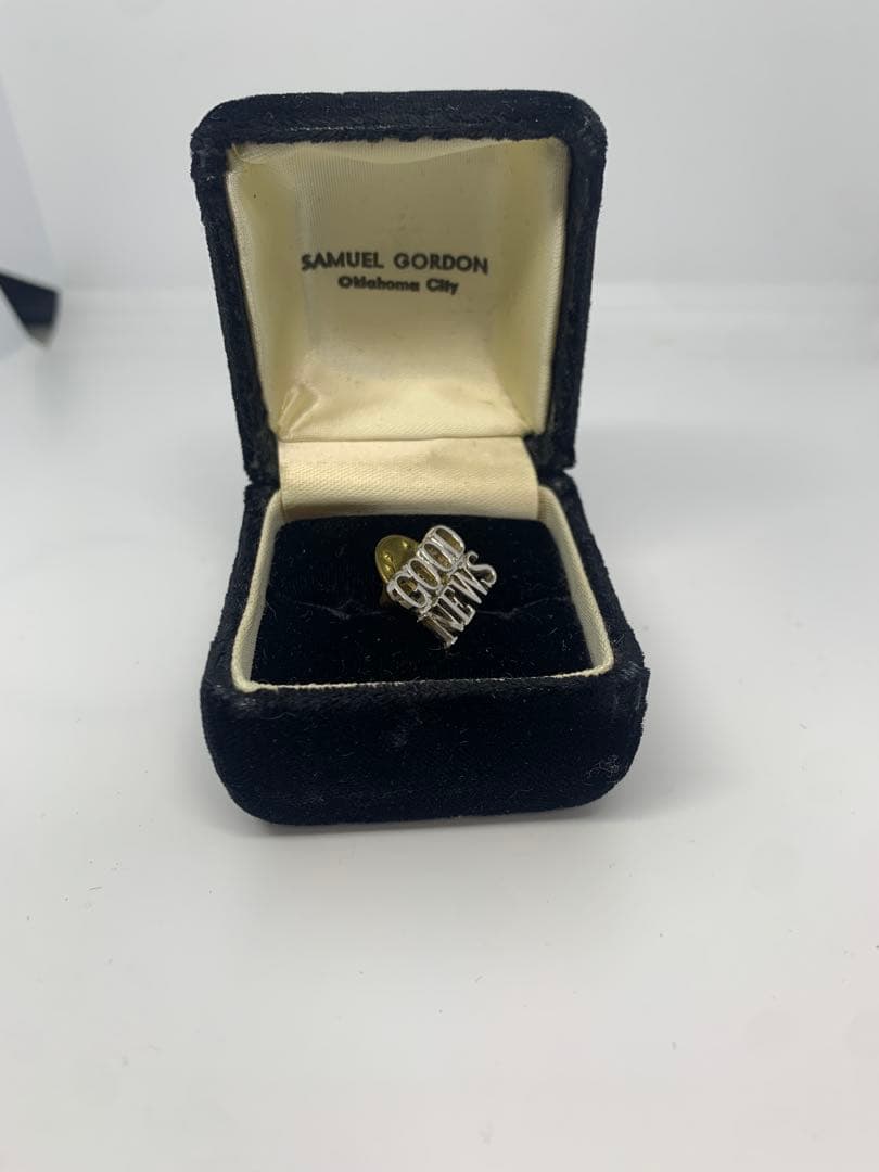 #116 Tiffany Good News ピン ティファニー ヴィンテージ