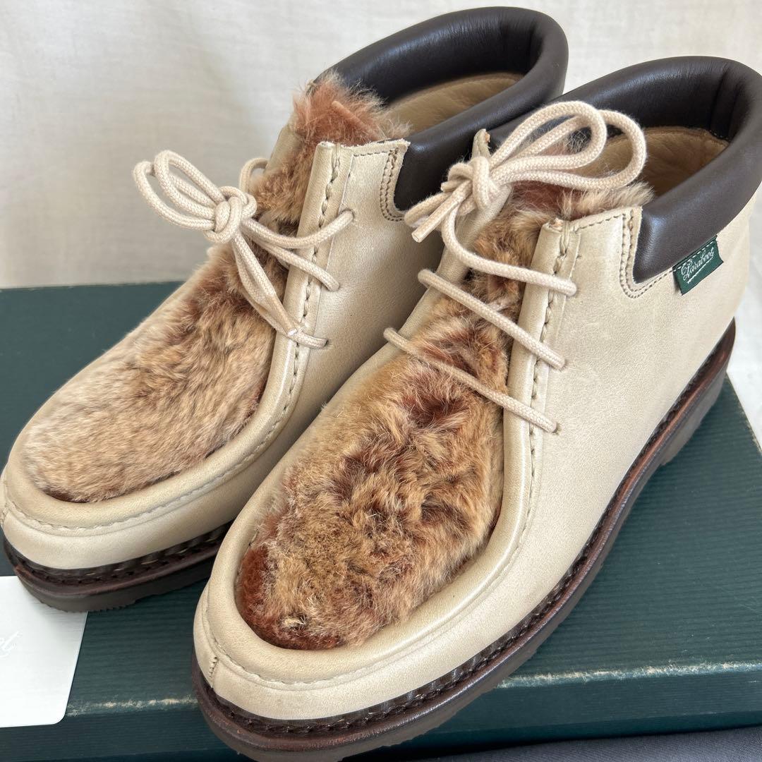 パラブーツMILLA LAPIN 希少ファーモデル