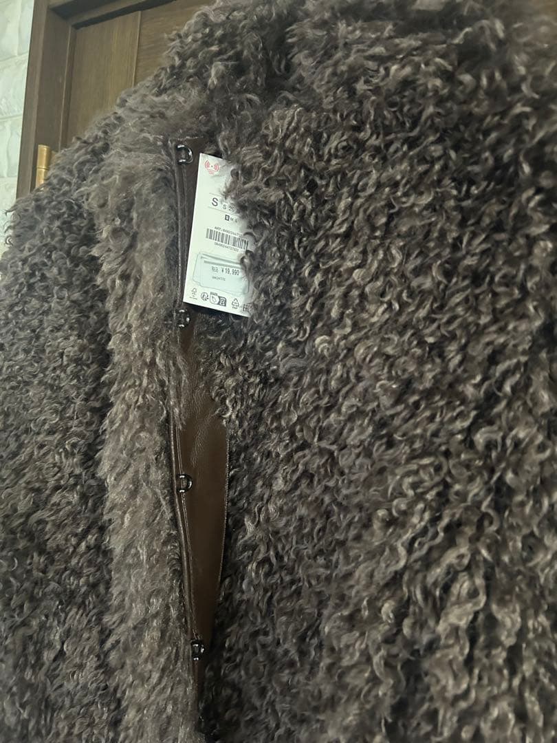 ●ZARA●ザラ●zwcollection●フェイクファーコート●S