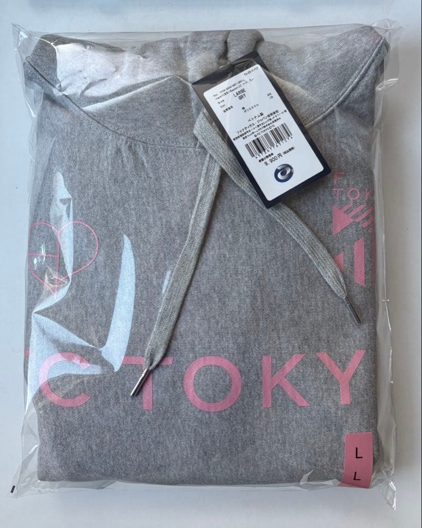 a*a様 FC東京　BLACKPINK フーディ　グレー　Lサイズ