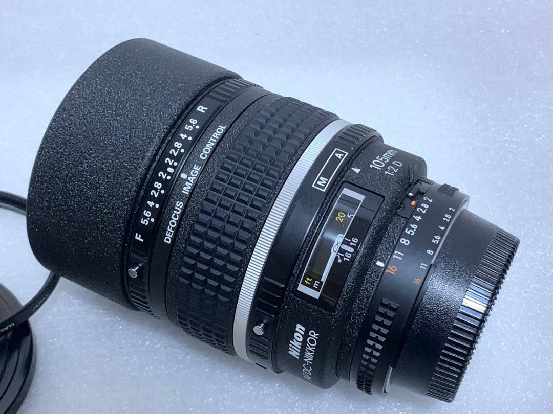 レンズ(単焦点) NIKON AF DC nikkor 105mm 1:2 D