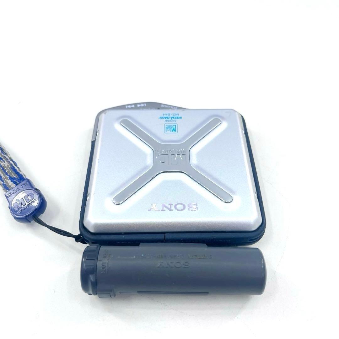 SONY MDウォークマン MZ-E44 動作確認済 MDプレーヤー