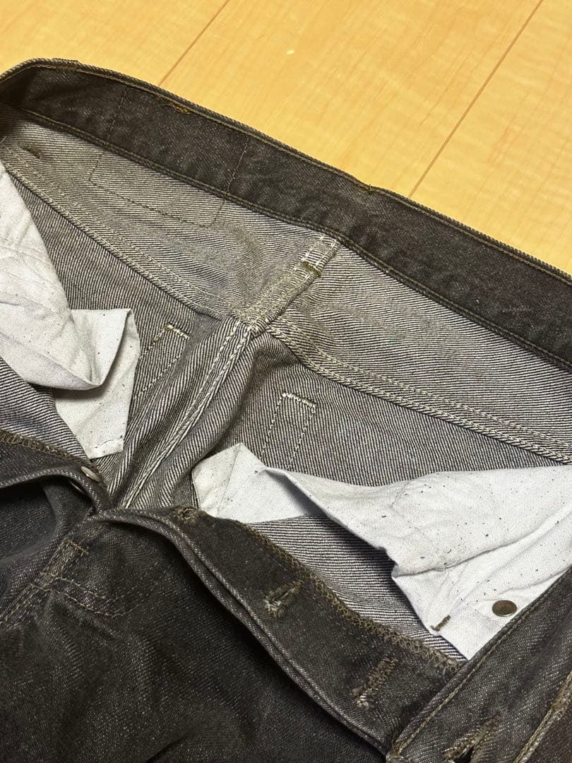 【美品】 90s USA製501 先染め ブラック W28 【希少サイズ】
