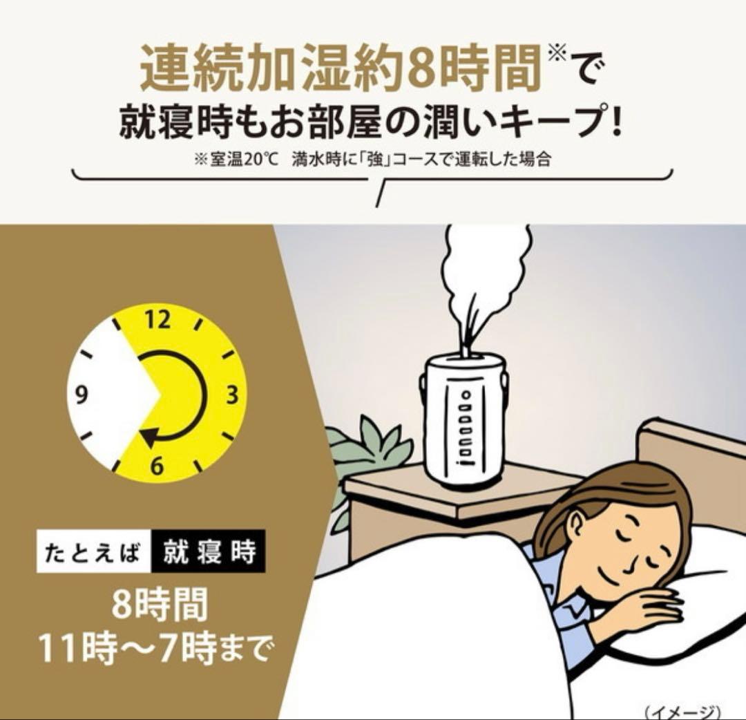 象印 EE-DD35-WA ホワイト スチーム式加湿器 木造6畳コンクリ10畳