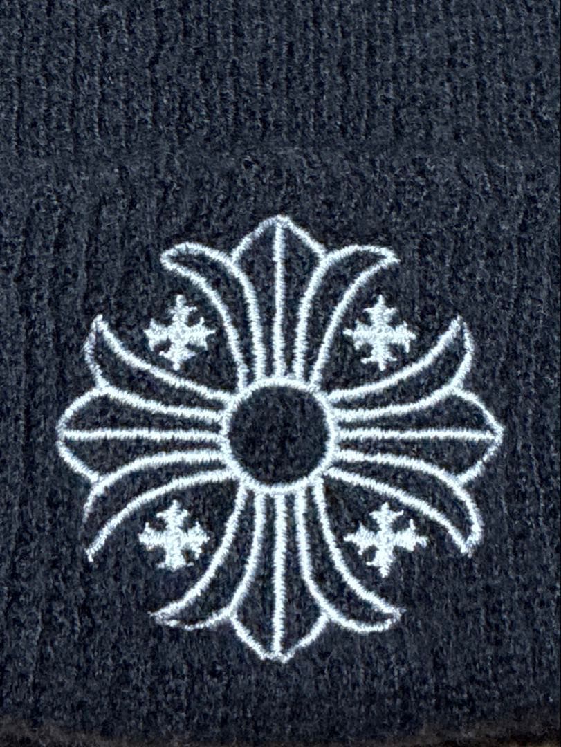 クロムハーツ マルチ CH プラス ニット帽 キャップ サーマル ビーニー 帽子