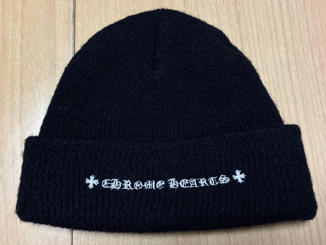 クロムハーツ マルチ CH プラス ニット帽 キャップ サーマル ビーニー 帽子