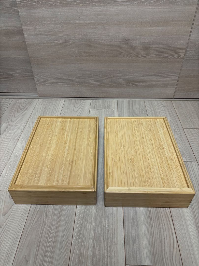 ⚫︎重なる竹材長方形ボックスシリーズ8点セット