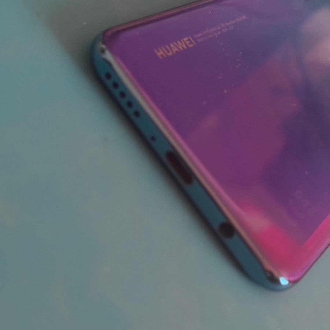 かなり綺麗　HUAWEI P30 Lite ブルー 本体