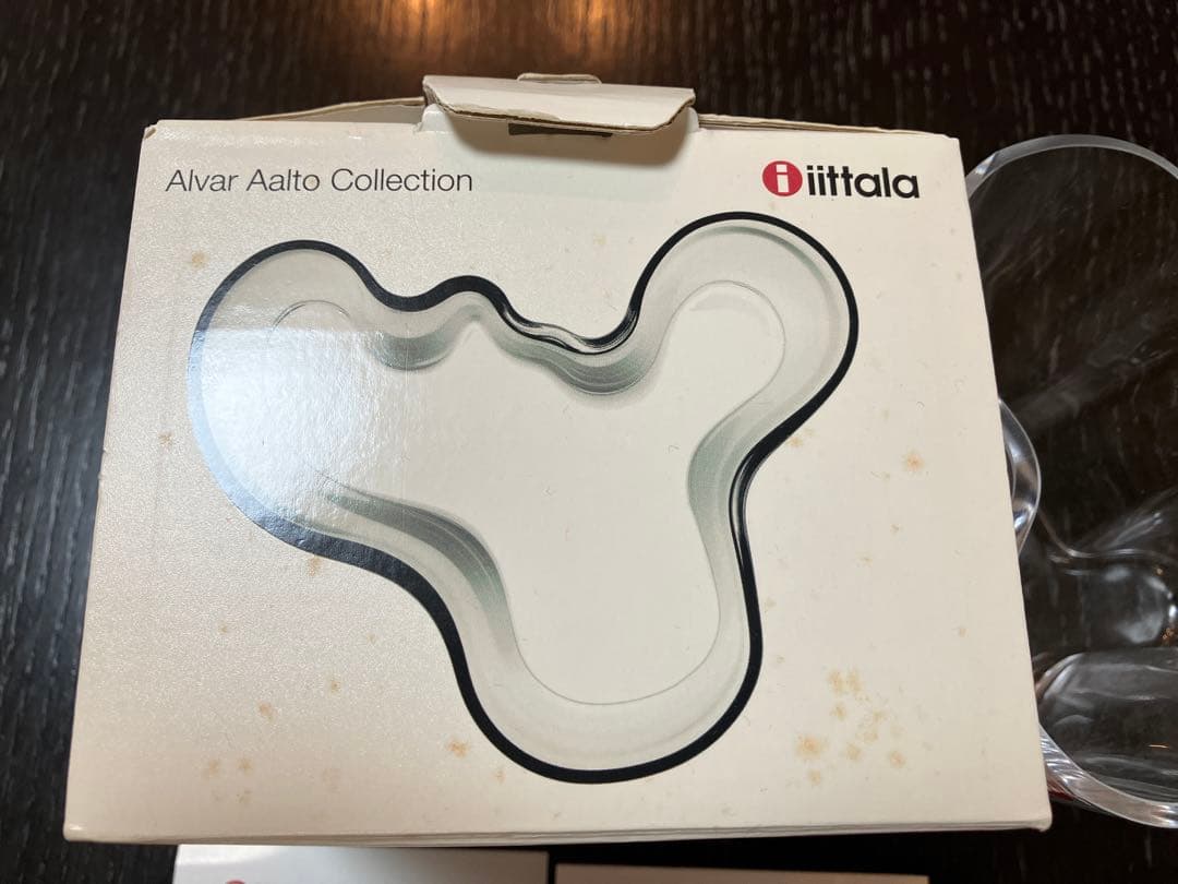  Alvar Aalto 花瓶 クリア 95mm