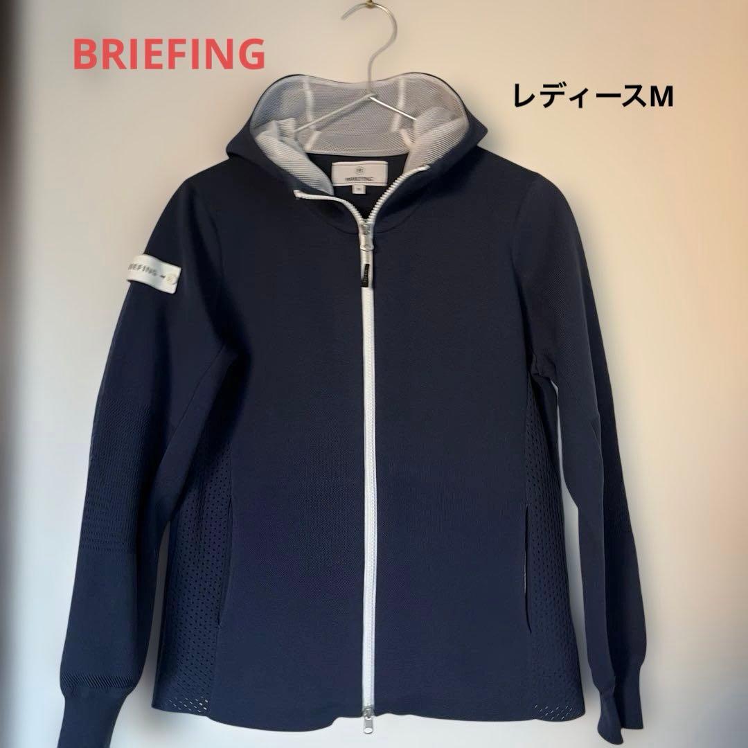 ブリーフィング ゴルフ　トップス　フーディー　レディース M