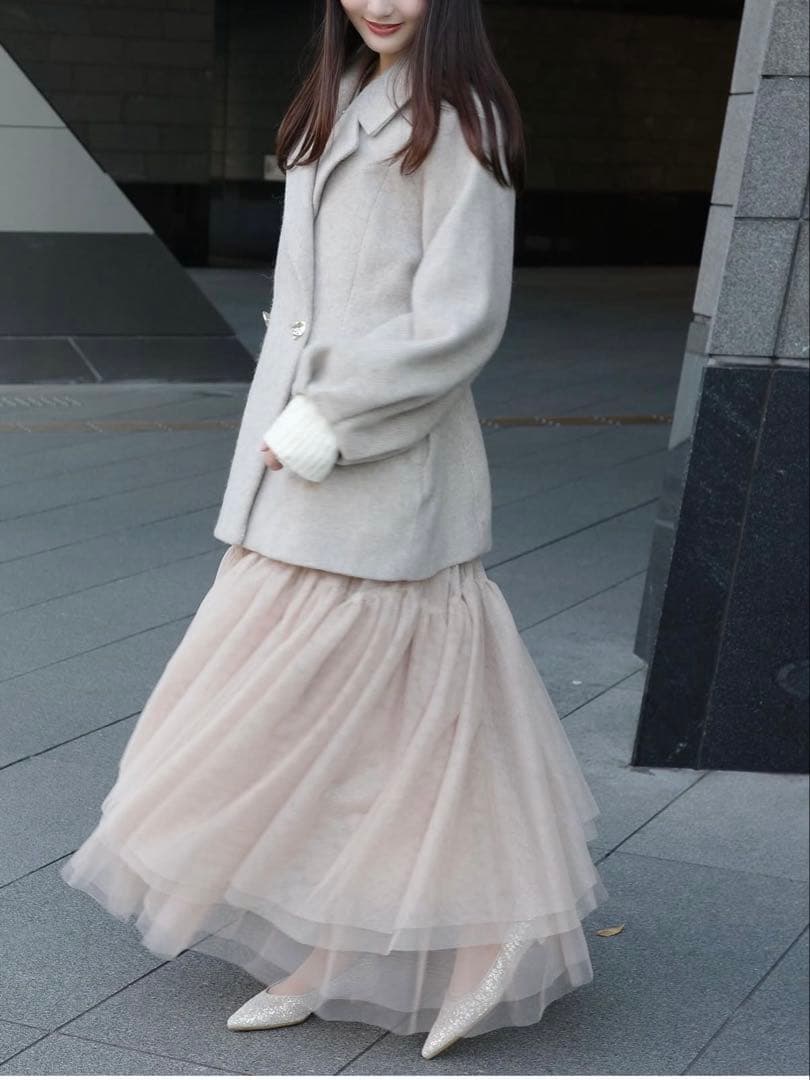 【新品】orgue❤️Shaggy middle coat