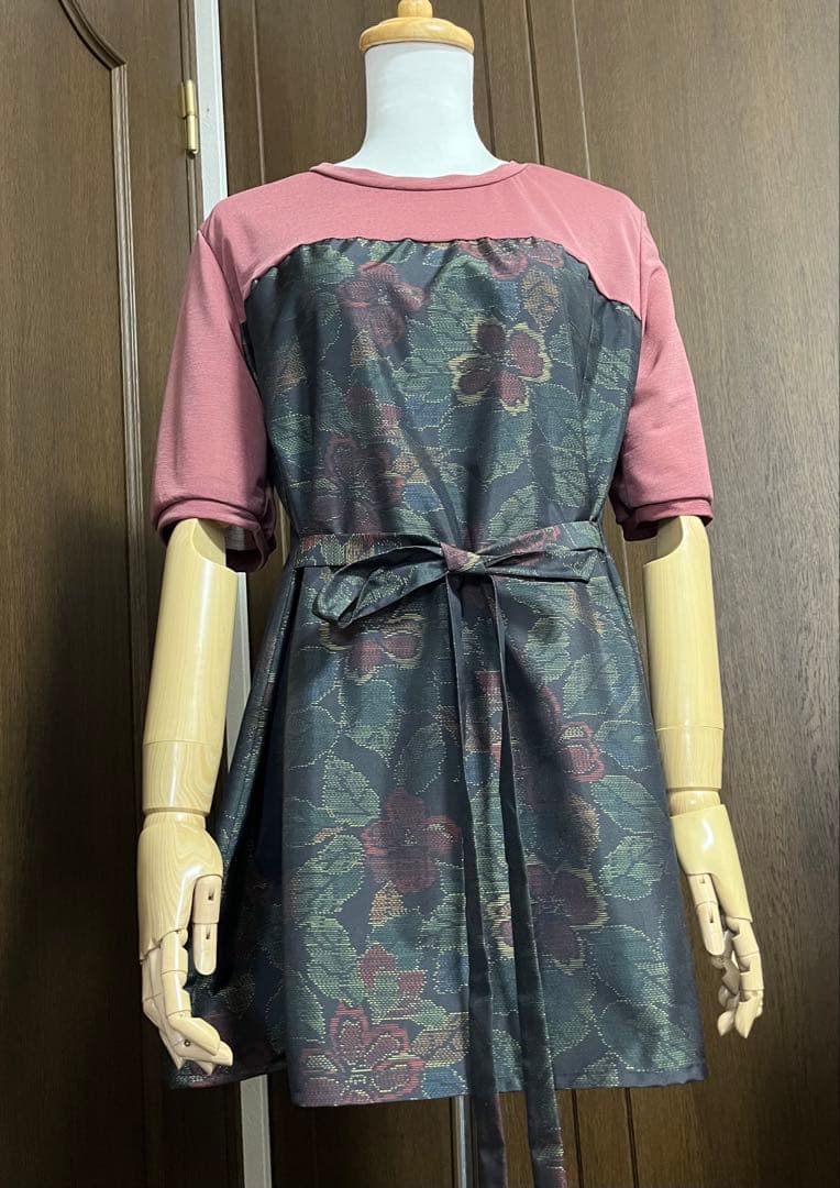 みふた様、専用【731】チュニック【732】着物リメイク 大島紬　チュニック