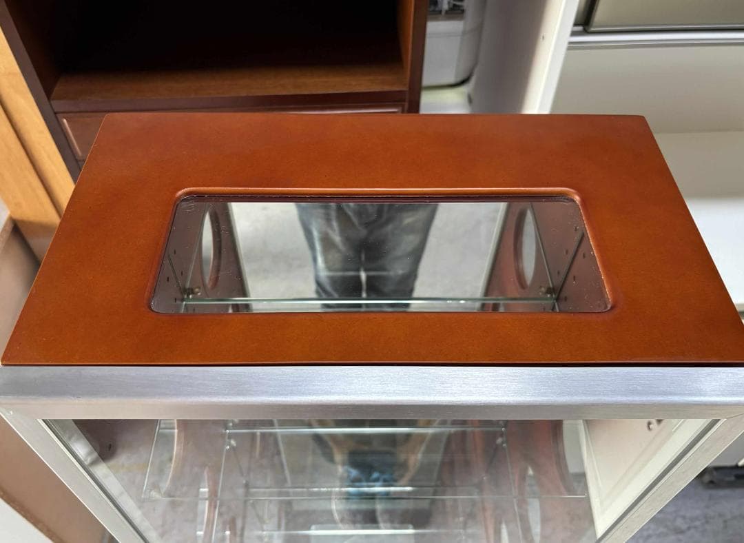 ra2005 カルトーネコレクションケースガラスケースミラー付き幅41cm