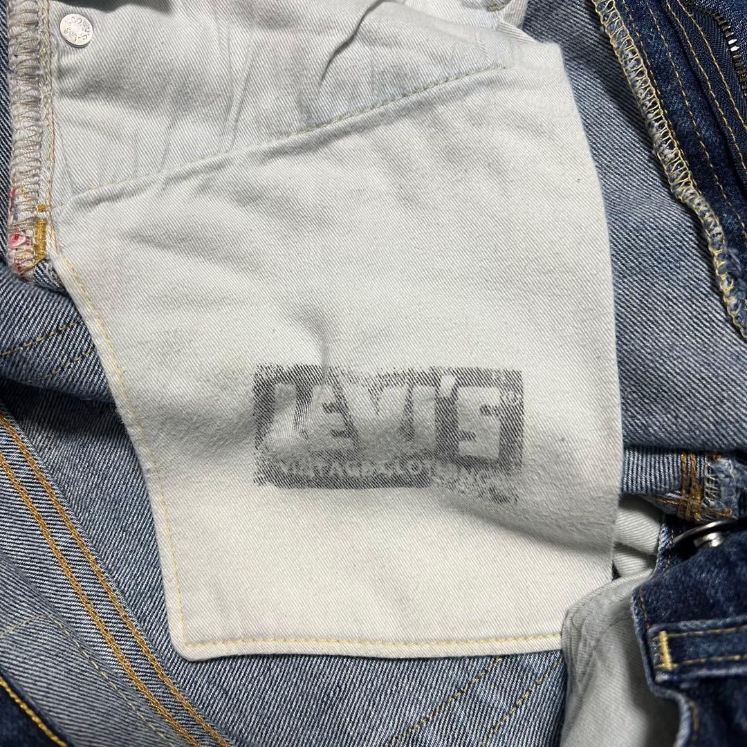 Levi's リーバイス 501ZXX 復刻 W30 L34 赤耳 セルビッジ