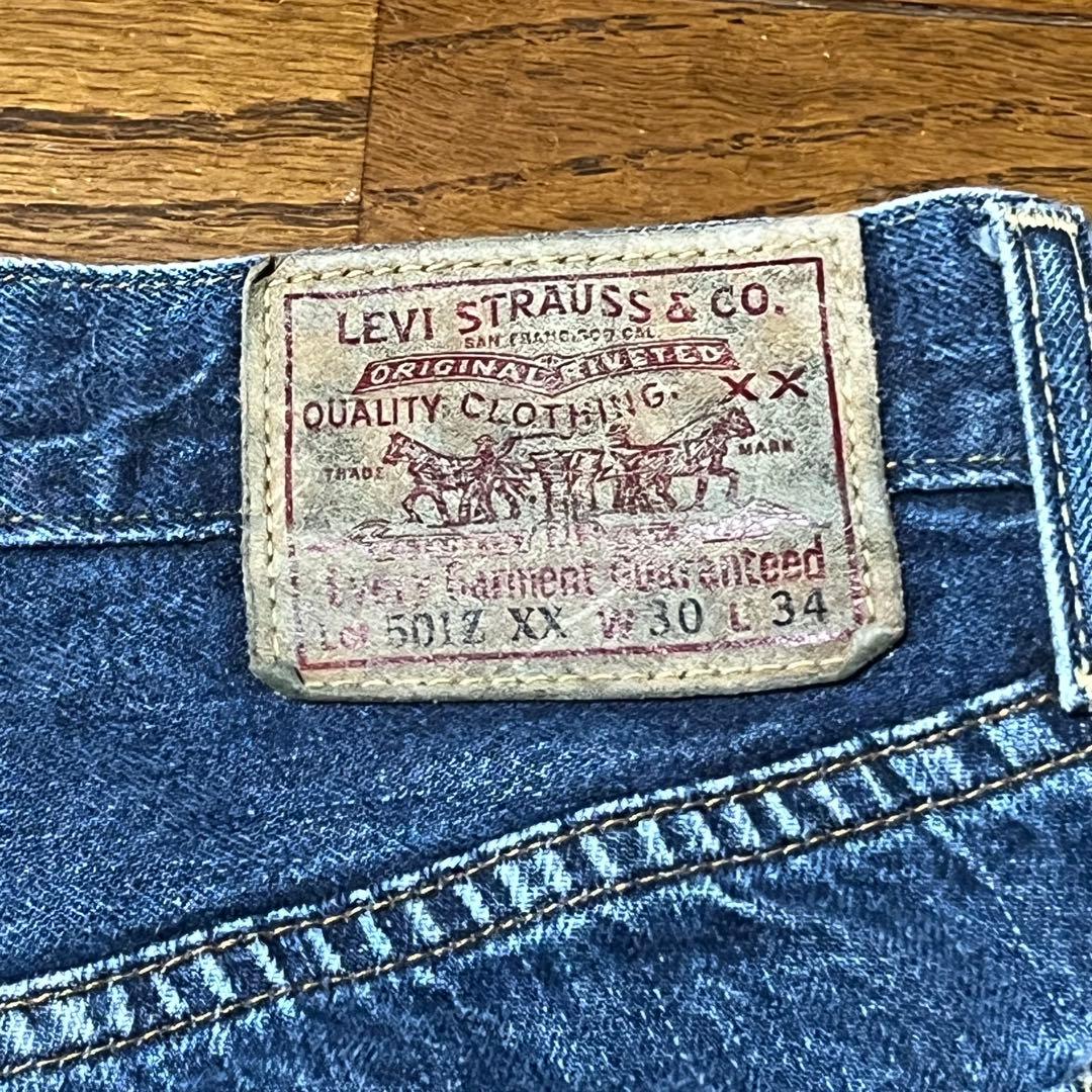 Levi's リーバイス 501ZXX 復刻 W30 L34 赤耳 セルビッジ