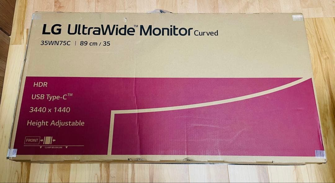 LG 35WN75C-B 35インチ ディスプレイ モニター