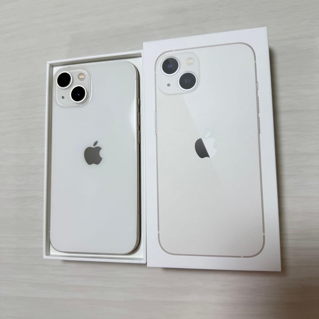 【美品】iPhone13 128GB 箱付き