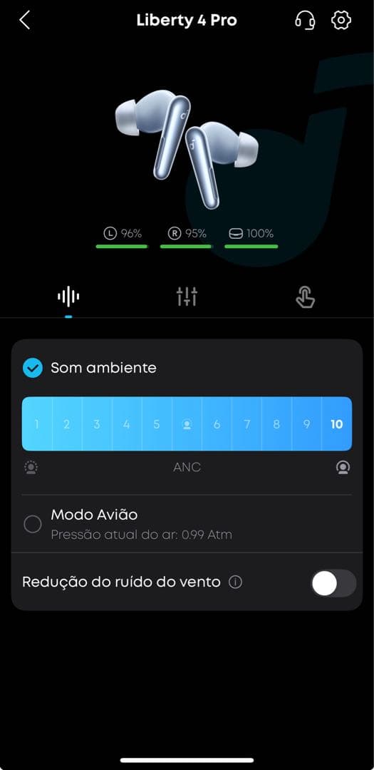 Liberty 4 Pro ワイヤレスイヤホンライトブルー