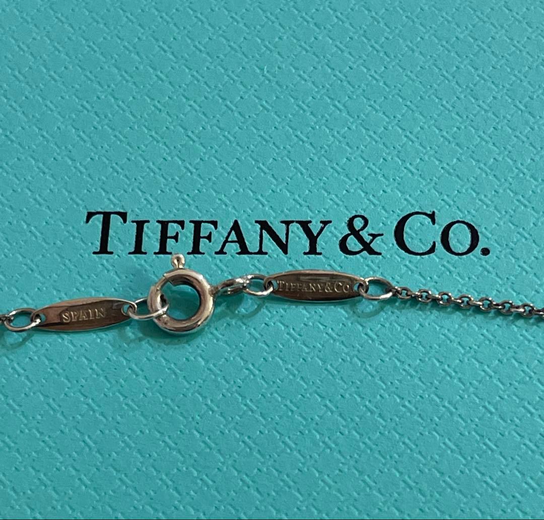 Tiffany& Co.バイザヤードシングルダイヤモンドネックレス　一粒ダイヤ