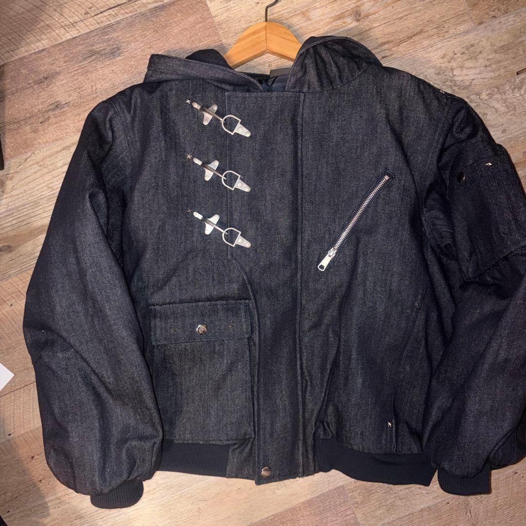 BELVET ファイヤーマンジャケット ネイビー Mサイズ