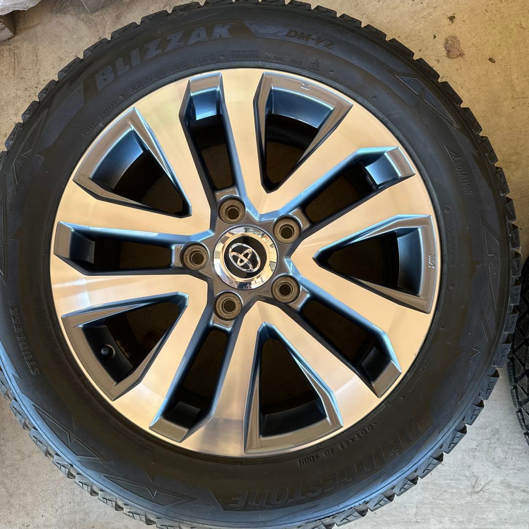 ランクル200 ZX純正ホイールセット