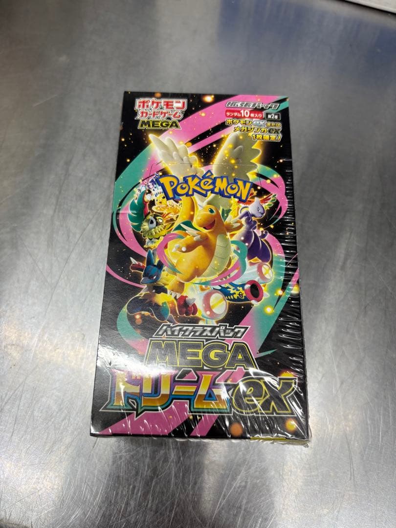 ポケモンカードゲーム MEGA ドリームEX BOXシュリンク有り