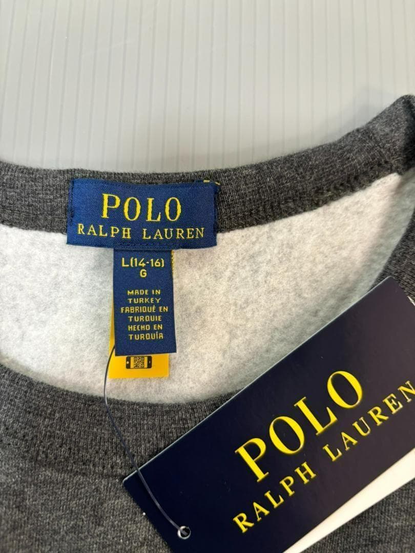 残り僅か2025新作新品ラルフローレンボーイズポロベアトレーナーボーイズL160