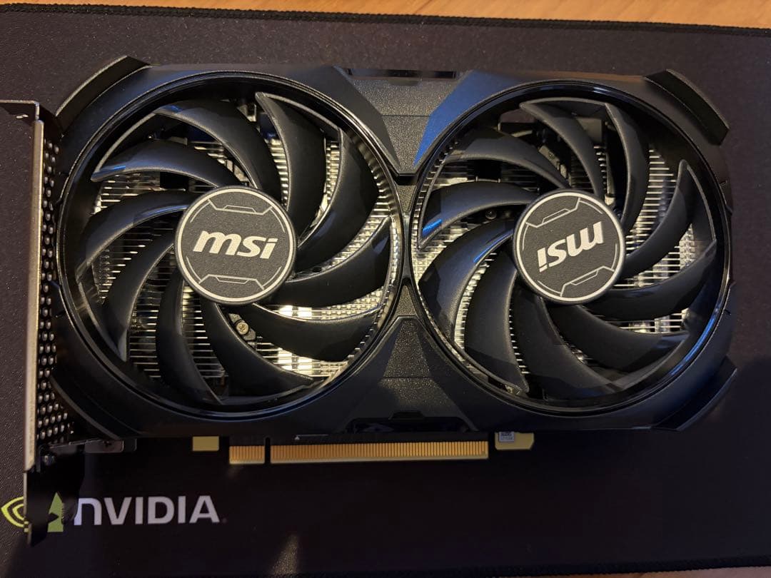 グラフィックボード・グラボ・ビデオカード MSI GeForce RTX4060Ti VRAM 8GB
