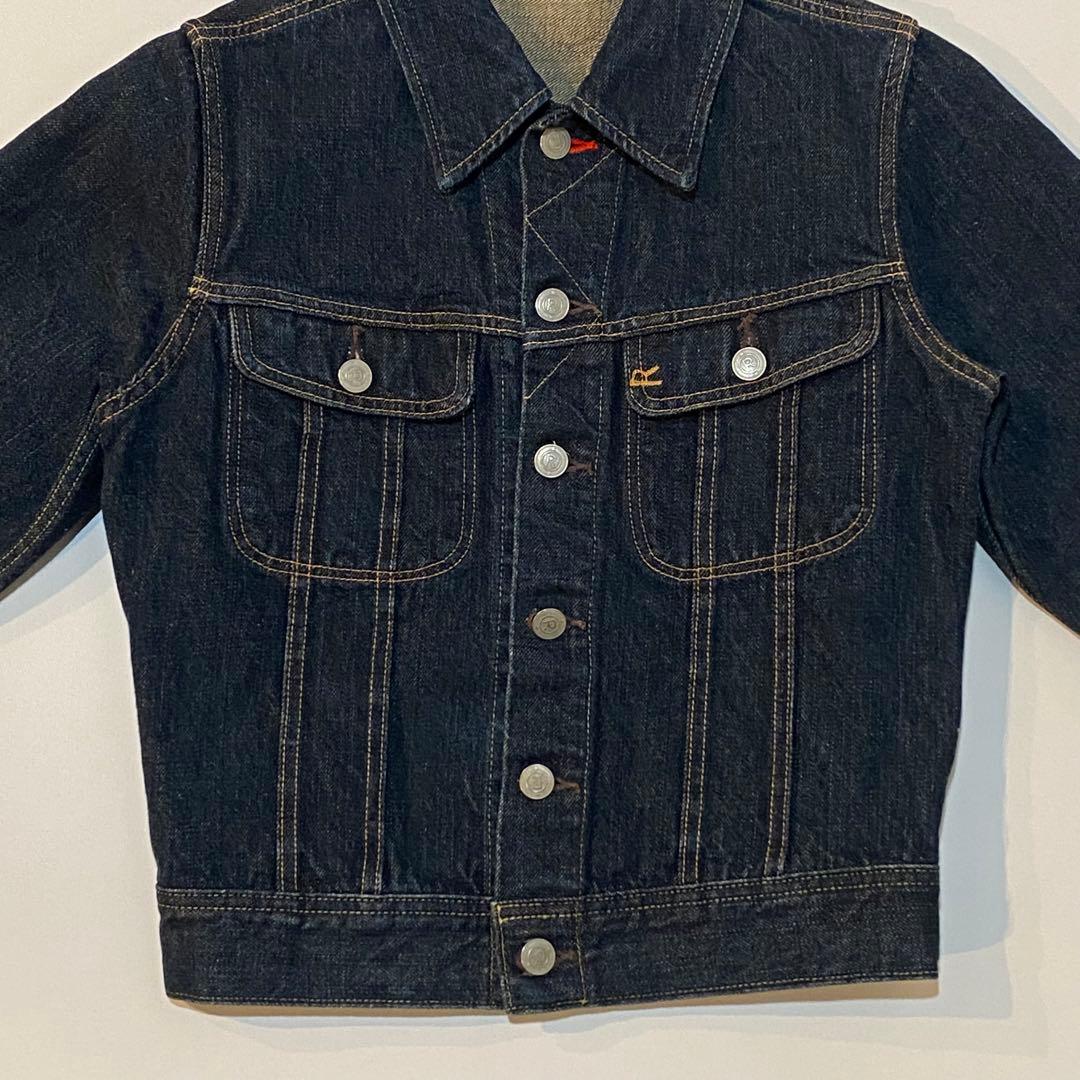 美品 45R 101-J型 デニムジャケット 日本製 レディースサイズ1