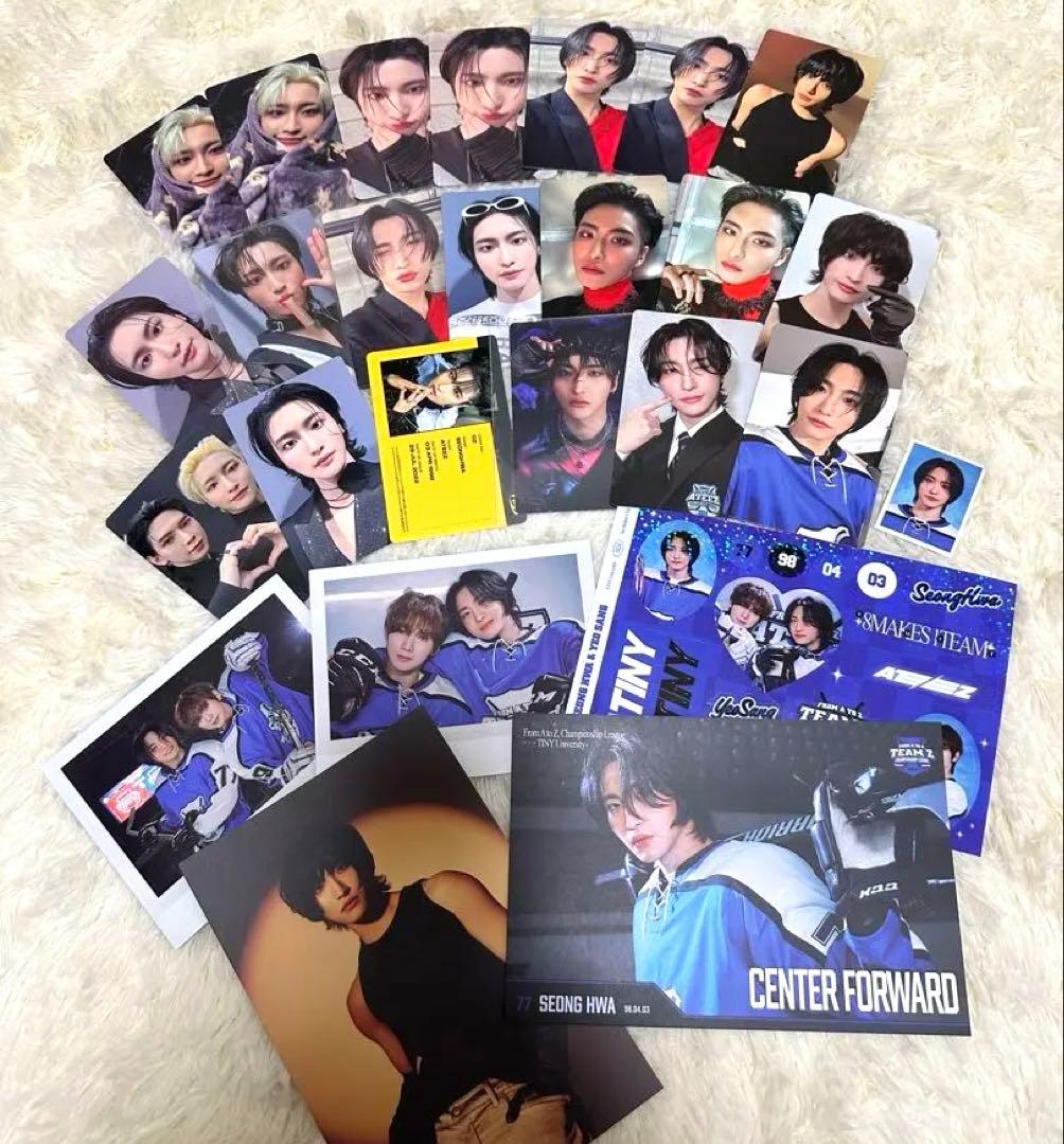 K-POP ateez ソンファ　SEONGHWA トレカ