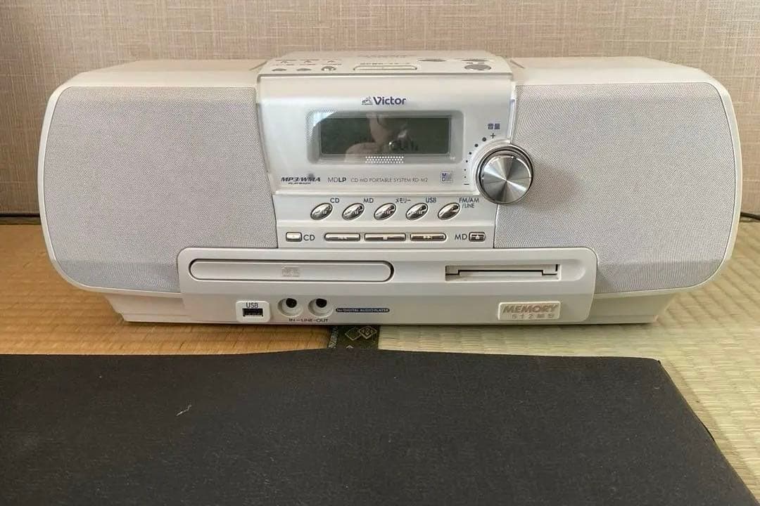 ビクターVictor RD-M2-W (ホワイト) リモコン付き