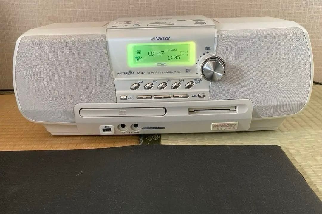 ビクターVictor RD-M2-W (ホワイト) リモコン付き