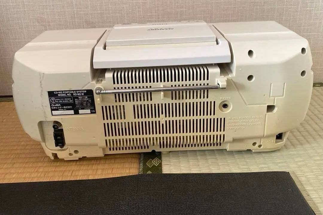 ビクターVictor RD-M2-W (ホワイト) リモコン付き