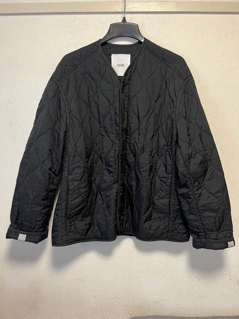 OAMC オーエーエムシー キルティングジャケット LINER ライナー S
