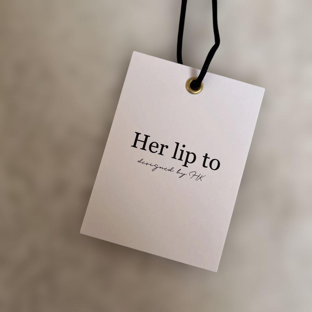 ワンピース Herlipto Suite Room Knit Long Dress