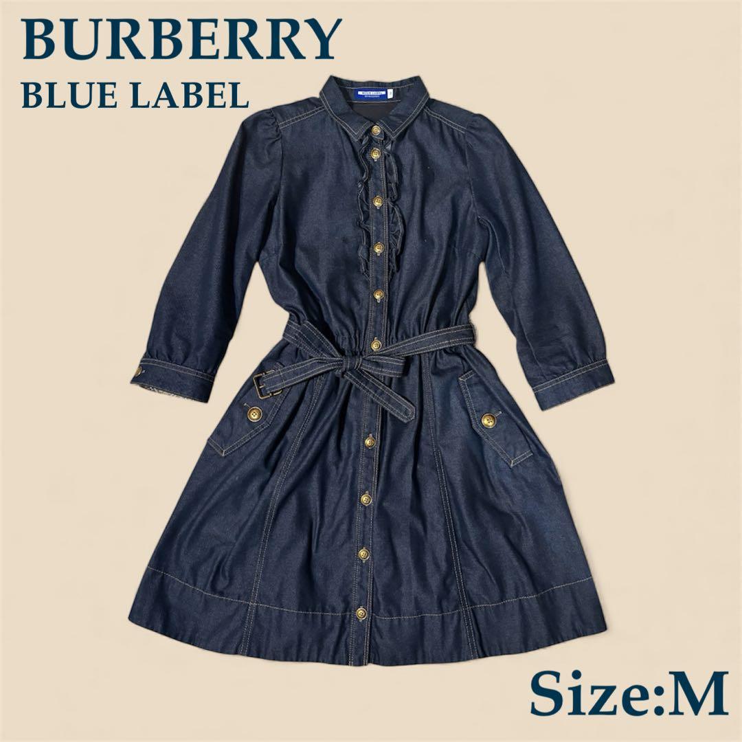 BURBERRY BLUE LABEL デニムワンピース Mサイズ