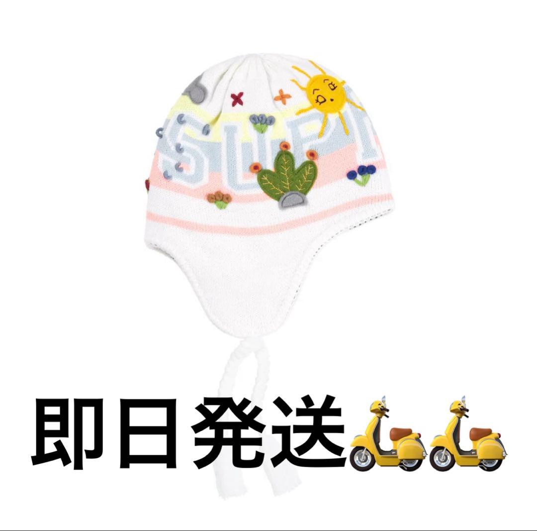 帽子 Supreme Felt Applique Earflap Beanie