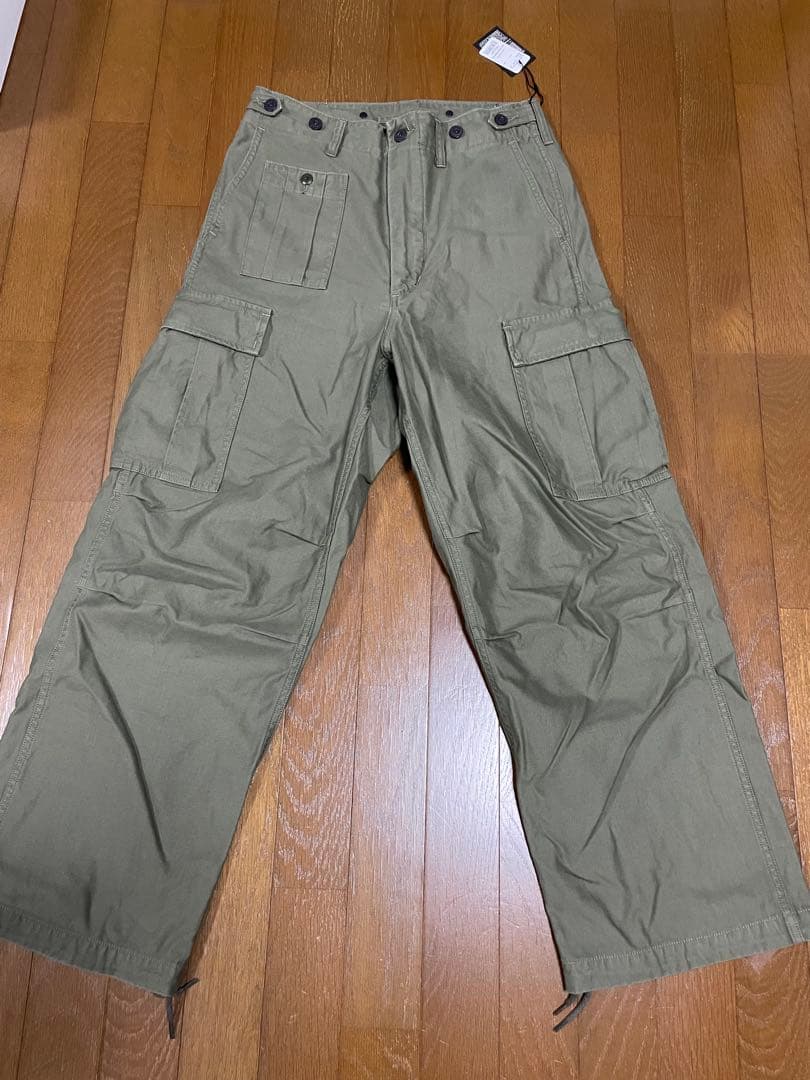 新品 Nigel Cabourn カーゴパンツ サイズ30 オリーブグリーン