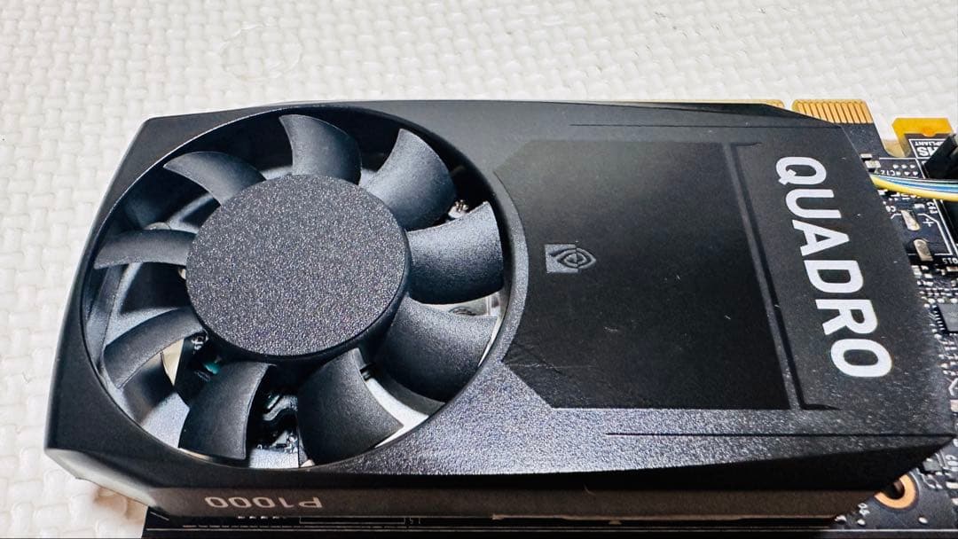 NVIDIA Quadro P1000 (ロープロファイル)