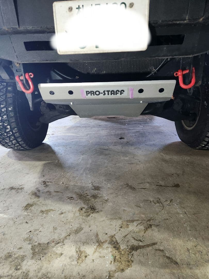 ヤじ　ランクル100アンダーガード 製作品