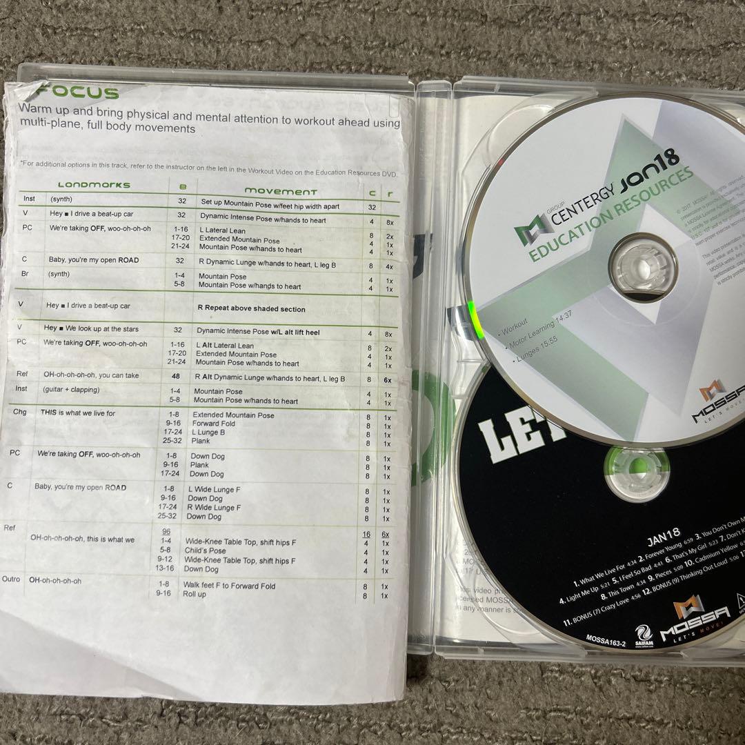 MOSSA GroupCentergy July17〜Jan20 11セット